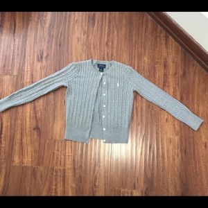 Girls Ralph Lauren cable sweater 6x